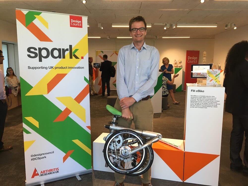 Flit being awarded follow on funding from the Spark Design Council