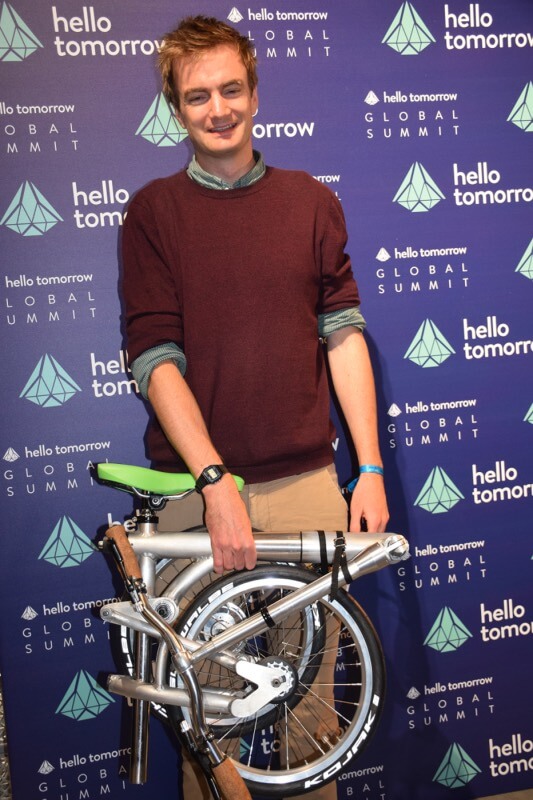 AM with Bike at Hello Tomorrow (Compressed)