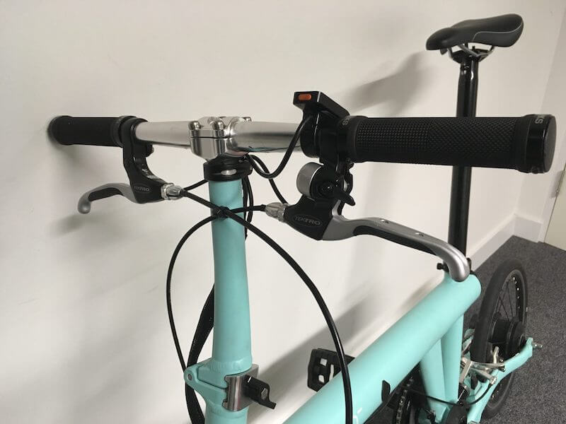 FLIT-16 old handlebar stem before upgrade