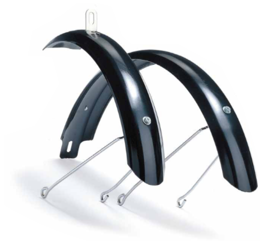 FLIT lightweight folding ebike - folding mudguards