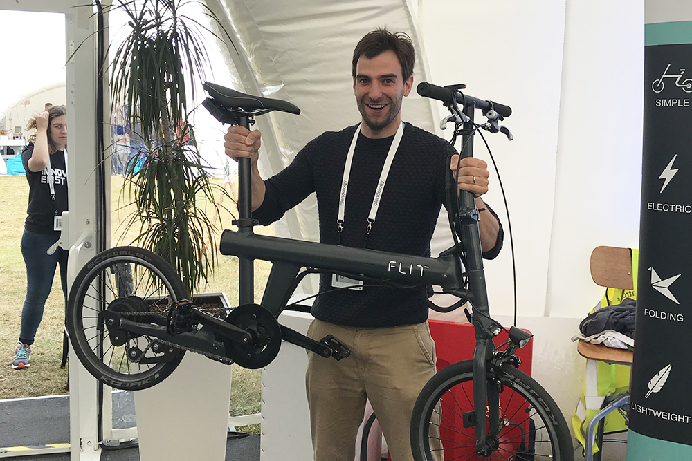 Flit16 folding ebike showcases at Innovate East