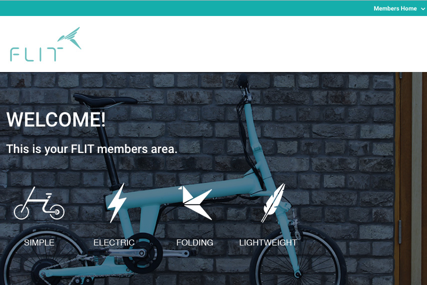 Flit members area