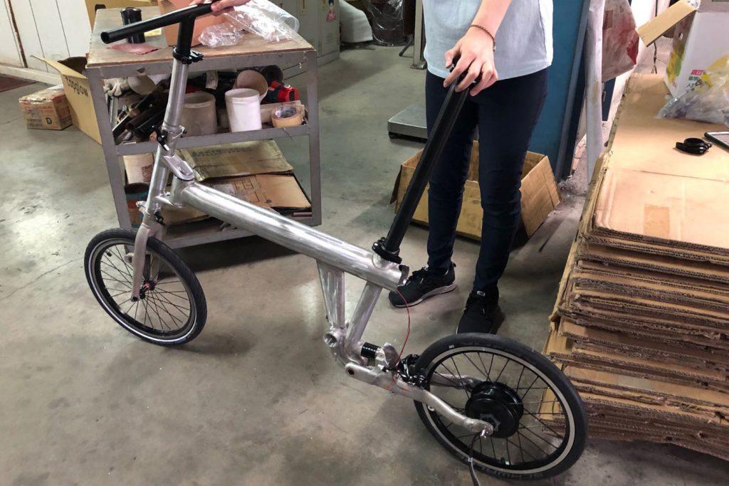 Flit16 ebike assembly in Taiwan