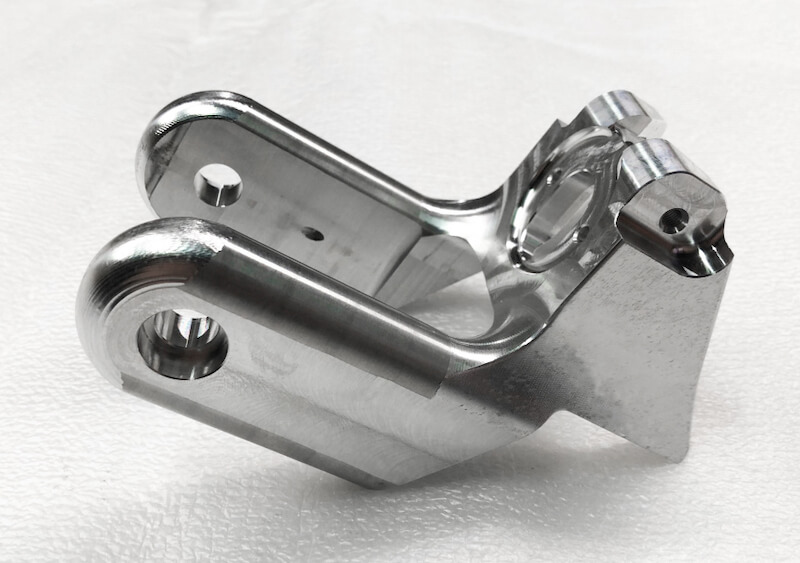 Flit lightweight folding ebike - CNC yoke part
