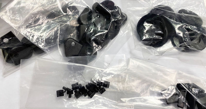 Flit folding ebike - injection molded parts