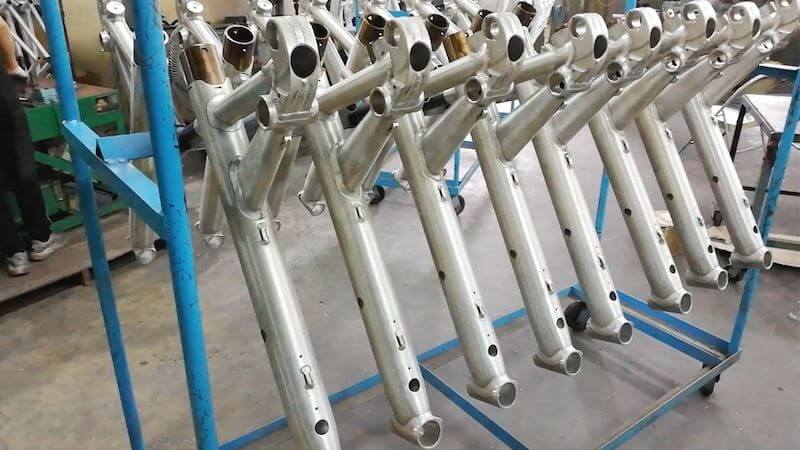FLIT-16 main frames ready for painting