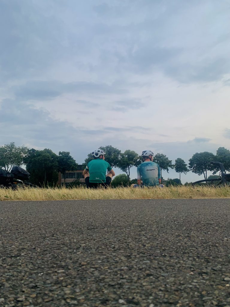 Harry and Adam on their FLIT adventure from England to Germany. A cycling road trip for our folding ebike engineers to prevent unsustainable modes of transport: getting a flight or taking a long car journey.