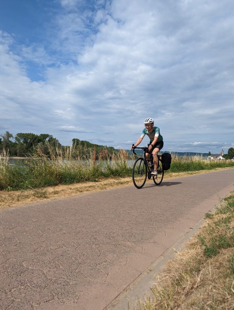 Harry and Adam on their FLIT adventure from England to Germany. A cycling road trip for our folding ebike engineers to prevent unsustainable modes of transport: getting a flight or taking a long car journey.