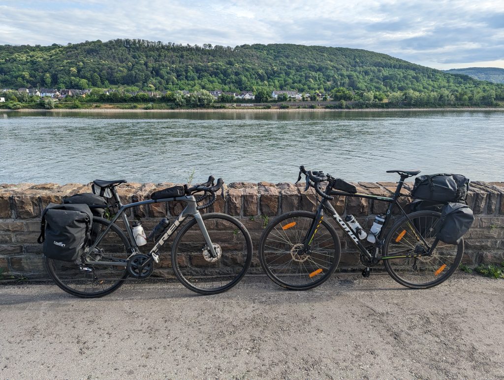 Harry and Adam on their FLIT adventure from England to Germany. A cycling road trip for our folding ebike engineers to prevent unsustainable modes of transport: getting a flight or taking a long car journey.
